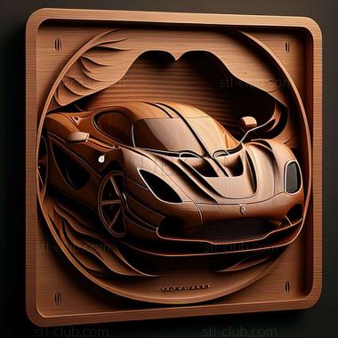 3D модель Koenigsegg CC (STL)